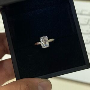 Cushion Lab Grown Diamond Engagement Ring